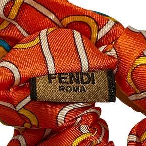 fendi pink scrunchie|the real real Fendi.